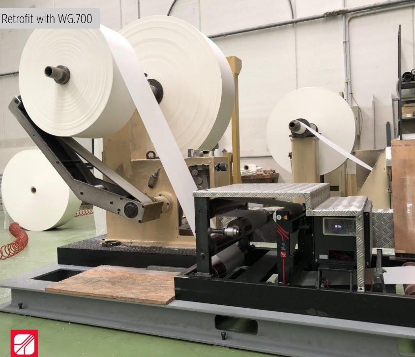 衛生紙加工機械 tissue converting WG retrofit EN